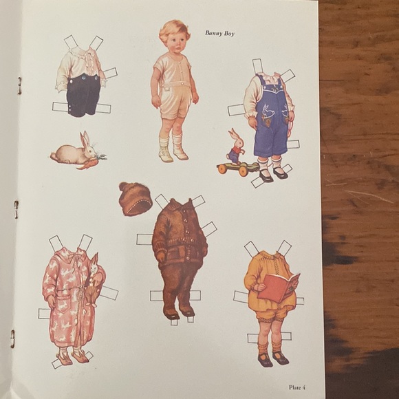 Vintage Little BusyBodies paper dolls Frances Tipton Hunter in color uncut 1988 - Picture 8 of 12